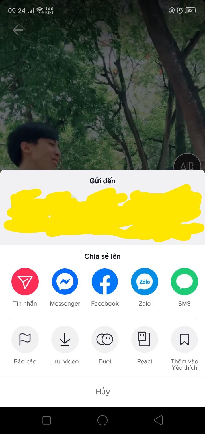 chia sẻ đa nền tảng trên tiktok 