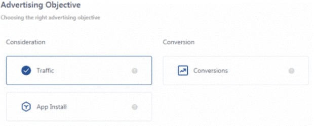 Tạo chiến dịch quảng cáo mới 2