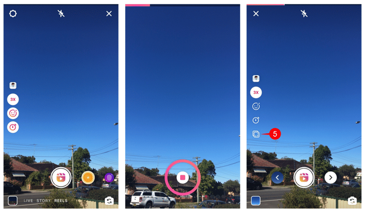 Cách tạo một video bằng Reel