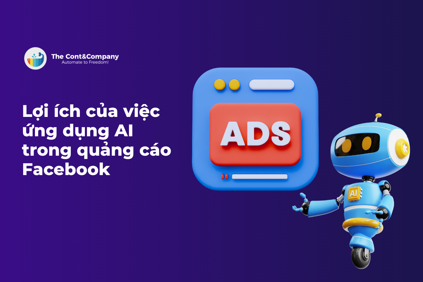 Lợi ích của việc ứng dụng AI trong quảng cáo Facebook